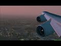 {FSX} {PIA} {B747-300} {LANDING} IN {LAHORE} {ILS} {ENGINE VIEW} {HD}