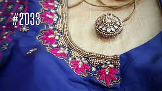Latest Designer Blouse Collection 2022 at Wishcraft Boutique V1