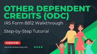 Child Tax Credit 2024 - Claiming The Other Dependent Credit Odc And The Ctc