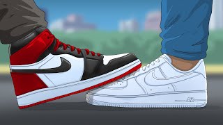Stepping On My White Sneakers