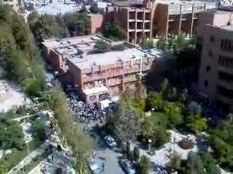 29 Sept 2009 Sharif University Tehran Iranians protest against the