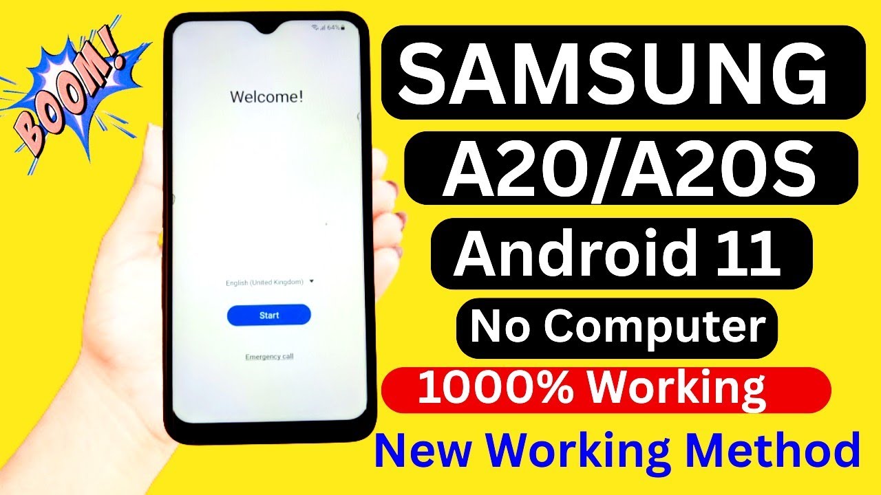 Samsung A20/A20s FRP Bypass 2025 | Android 11/12/13/14 Samsung A20/A20s FRP Bypass 2025 | Android 11/12/13/14