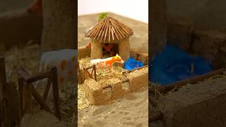 How To Build A Mini Cow Shed For A Cute Cow Couple