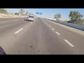 Time-lapse Of Road of Abu Dhabi from Mussafah to Sahama