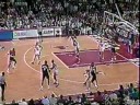 Bulls vs Blazers 1992 Finals - Game 1 - Michael Jordan 39 points, "The Shrug"