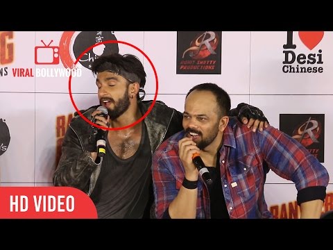 Ranveer Singh Troll Rohit Shetty & Media Reporter | Funny