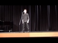 James Hudson singing Michael Jackson's Ben 2011 (Age 12)
