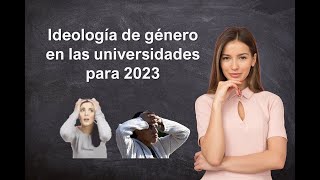 Ideología de género en las universidades de México