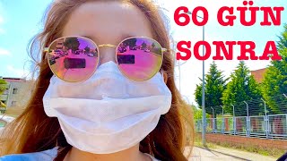 60 Gün Sonra Sokağa Çikmak Vlog. Ecri̇n Su Çoban