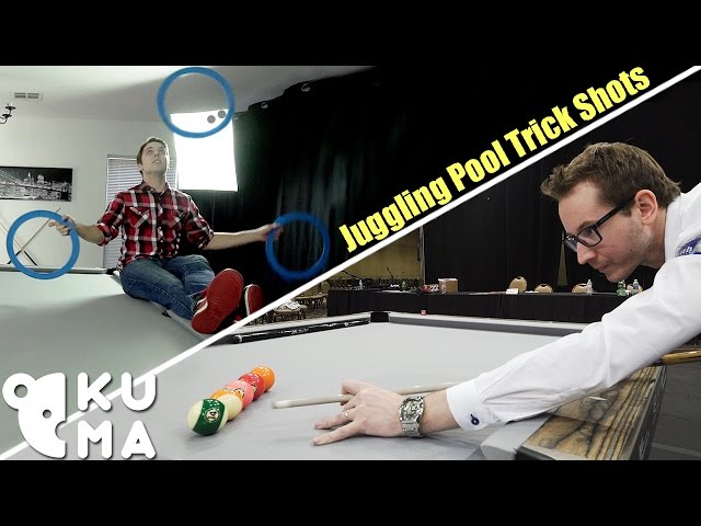 Combine Juggling And Pool Trick Shots And You Get One Sick Video - Video