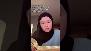 New German Revert Girl Begins Her Journey Learning The Quran