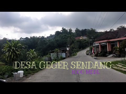 Suasana desa di pegunungan desa geger kecamatan sendang kabupaten Tulungagung jatim