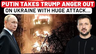 Putin Takes Trump Anger Out On Ukraine Huge Attack Burns 4 Cities Amid Us Meet Cancelled Reports