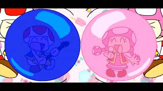 Toad And Toadette Rock With Sweet Candy By Pokegirlrules Bubble Gum