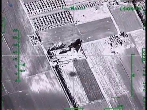 Удар авиации  Ф по крупному складу боевиков ИГИЛ в провинции ИДЛИБ