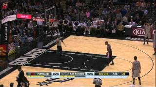 Manu Ginobili Scores 18 Straight Points After Pop Ejection