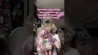 Ive Known Abt My Age Regression For Six Years Now C