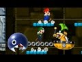 New Super Mario Bros 2 - All Castle Bosses (2 Players)
