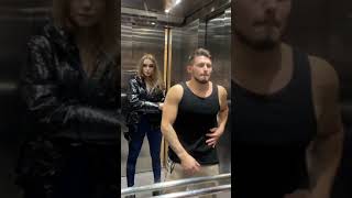 Bodybuilder Chest Prank In Lift Tik Tok Video Part 21