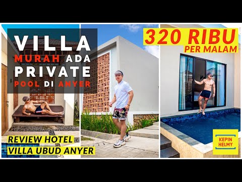 VILLA PRIVATE POOL CUMA 300 RIBU DI ANYER - Review Villa Ubud Anyer