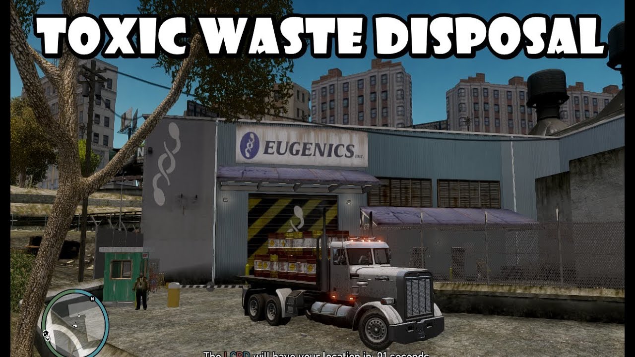 gta iv business mod toxic waste disposal youtube garbage disposal not working