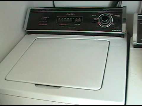 1990 Whirlpool Washing Machine (Part 1) (Intro) - YouTube