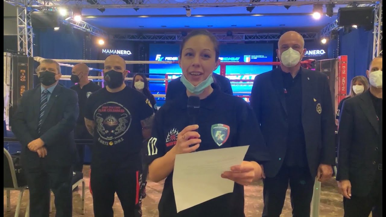 Muay Thai | Cerimonia di apertura campionato italiano 2021