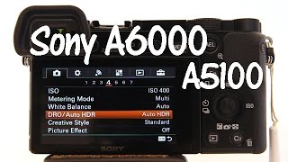 Sony A6000 and A5100 Auto HDR