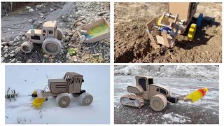 Cardboard Craftsman: Building And Ranking The Best Tractors