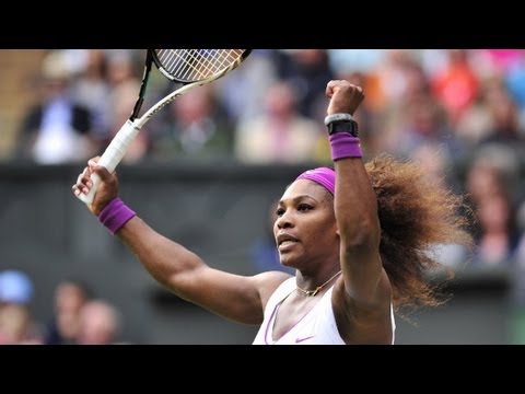 Serena Williams wins 2012 Wimbledon