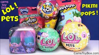 LOL Surprise Pets Lil Sisters Pikmi POPS Shopkins Trolls Tin Blind Bag Toys Series 3 2 Fun Radz Kids