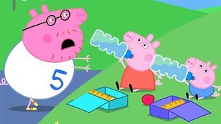 Peppa Pig 🥇 Spor - Eğlence Koşusu 🎉 Programının en iyi bölümleri | Çocuklar için