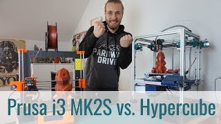 3D Printer Battle Prusa I3 Mks2 Vs. My Hypercube