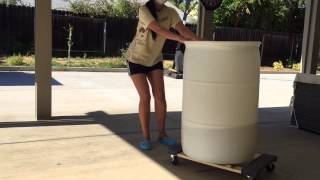 How To Clean A 55G Plastic Barrel