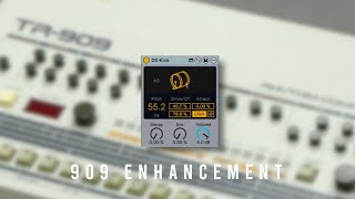 This Kick Drum Synth Works Great For Reinforcing The Tr-909S Transient