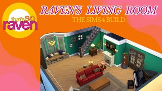 Creating Ravens Living Room Thats So Raven Sims Build Series The Sims 4