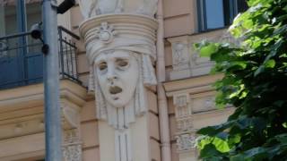 Видео прогулки по Риге - ул.Дзирнаву, пожарка, фонтаны от Renata Smirnova, улица Дзирнаву, Рига, Латвия