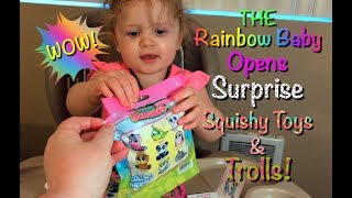 We Open Super Squishy Blind Bag Toy and Trolls Surprise