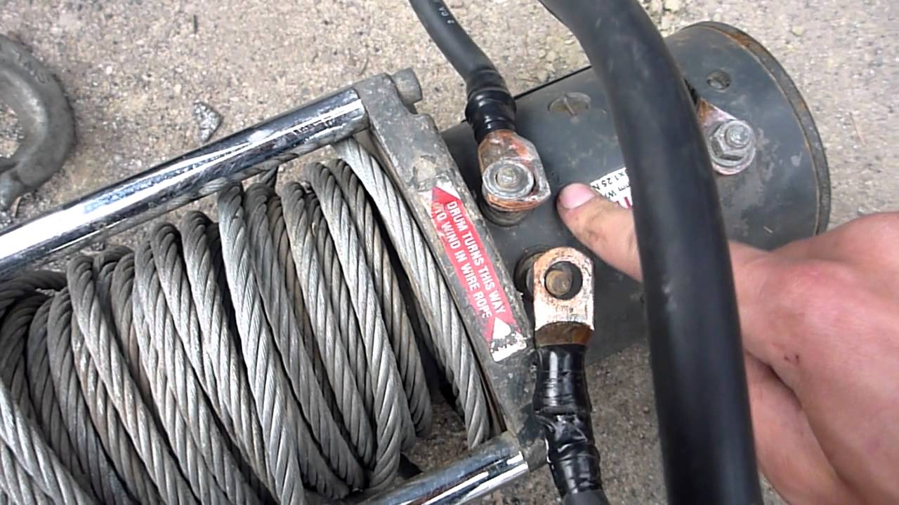 Rewiring and Troubleshooting a Warn M8000 Winch - Part 1 - YouTube