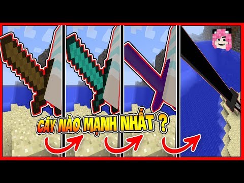 NẾU BẠN SỞ HỮU CÂY KIẾM MẠNH NHẤT LỊCH SỬ MINECRAFT THÌ SAO ?? ( MINECRAFT MODS )
