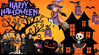 Halloween Abc Song Learn A To Z In Happy Halloween Educational Kids Song For Preschoolers