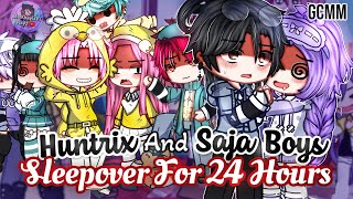 Huntrix & Saja Boys Sleepover For 24 Hours Kpop Demon Hunters Glmm Gcmm Gacha Club Mini Movie