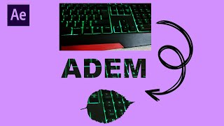Yazı İçine Video Yerleştirme Nasıl Yapılır? After Effects Cc 2021 Dersleri