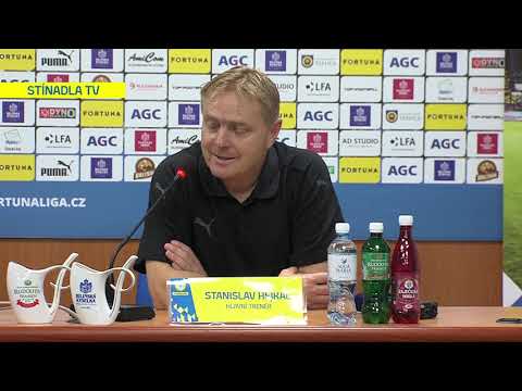 Tiskov konference domcho trenra po utkn Teplice - Bohemians 1905 (27.9.2019)