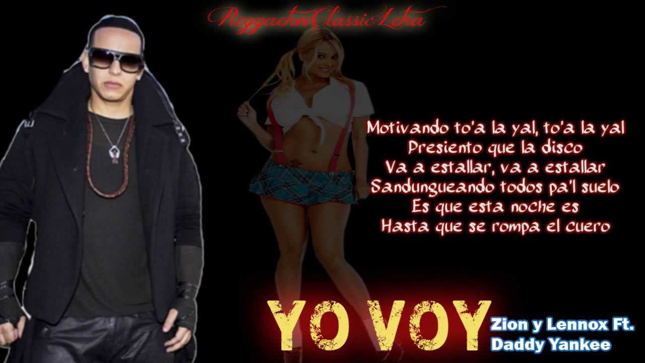 LETRA YO VOY letra yo voy:
