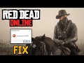 Unknown error FFFFFFF Red Dead Online (Easy FIX) - How to fix Unkonown error Red Dead Redemption 2
