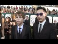 Golden Globes Red Carpet Interview: Justin Bieber & Jon M. Chu