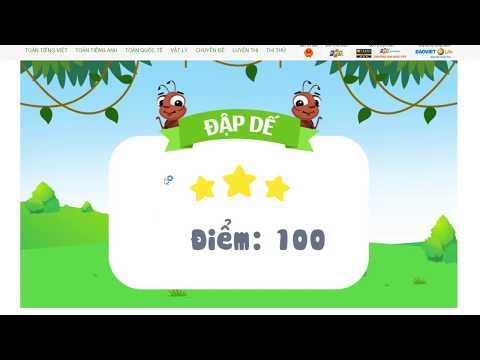 Violympic giải toán qua mạng toán lớp 8 vòng 1 năm học 2017 - 2018