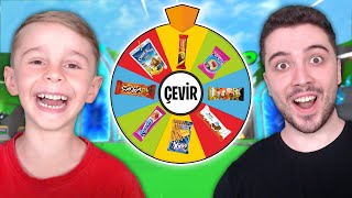 Kardeşi̇mle Çark Ödüllü Roblox Oynadik