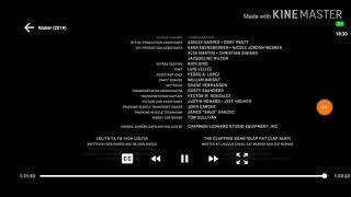 Closing End Credits To Stuber 2019.